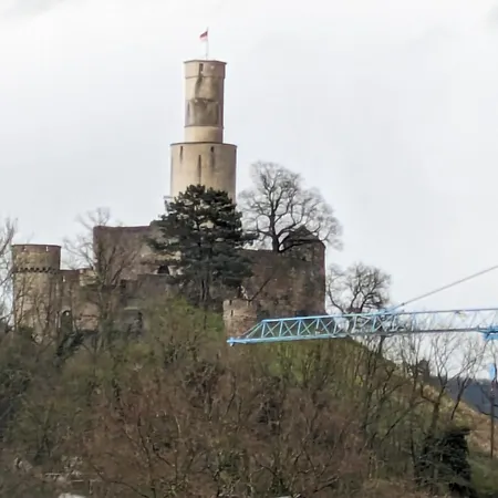Vintage-zimmer Burgblick Felsberg